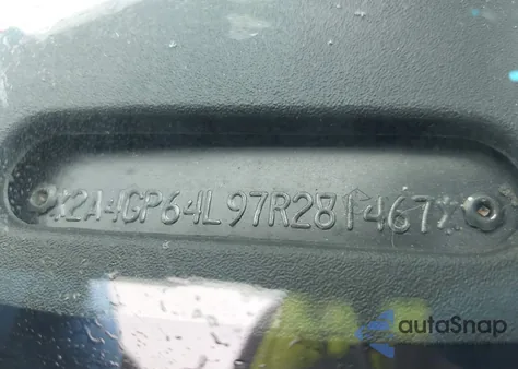 2007 Chrysler Town & Country Limited z USA, uszkodzony, nr VIN 2A4GP64L97R281467